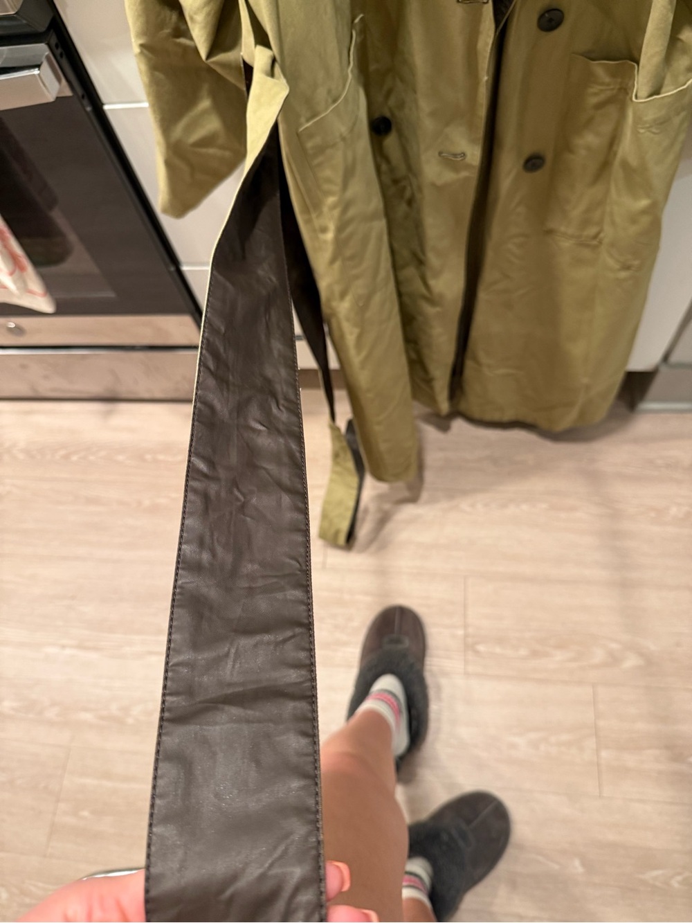 Zara oversized reversible Trench Coat - Picture 5 of 5
